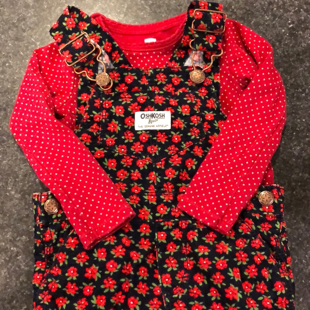 Osh Kosh corduroy overalls